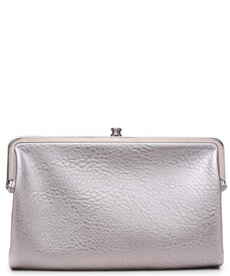 Urban Expressions Faux Leather Wallet Sandra 7287A-UR SILVER